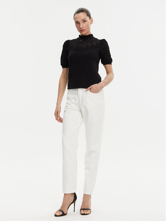 Morgan Morgan Bluse 241-DULIE Schwarz Regular Fit