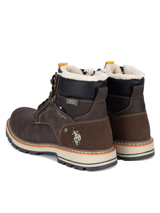 U.S. Polo Assn. U.S. Polo Assn. Trzewiki YURIY001M/DYH1 Brązowy
