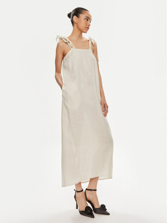 Max Mara Leisure Max Mara Leisure Každodenné šaty Senna 2416221038 Écru Relaxed Fit