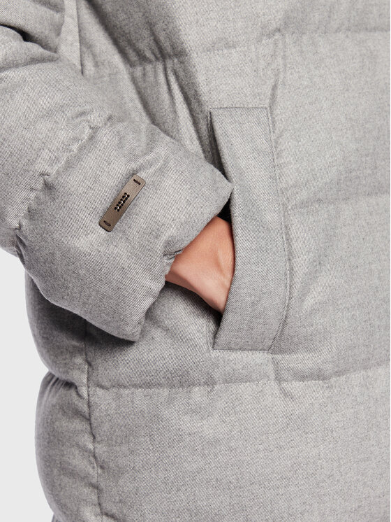 Peserico Peserico Pehelykabát S24426D Szürke Regular Fit