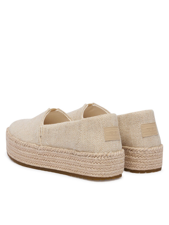 Toms Toms Еспадрильї Valencia 10023059 Бежевий