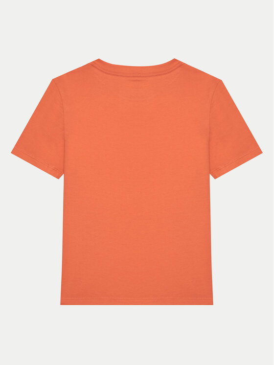 Gap Gap Tričko 745882-03 Oranžová Regular Fit