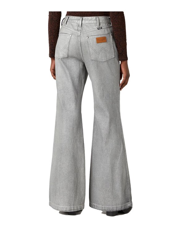 Wrangler Wrangler Jeansy W2H444M30 Szary Bootcut Fit