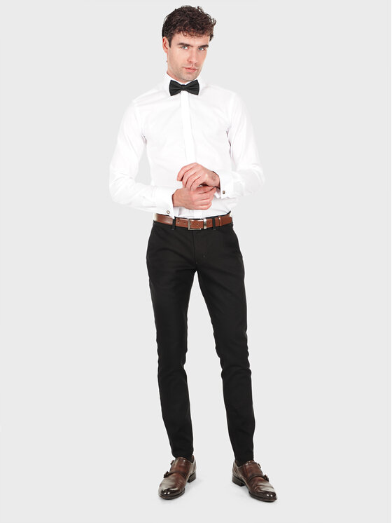 Evenemen Evenemen Koszula HELSINKI S Biały Slim Fit
