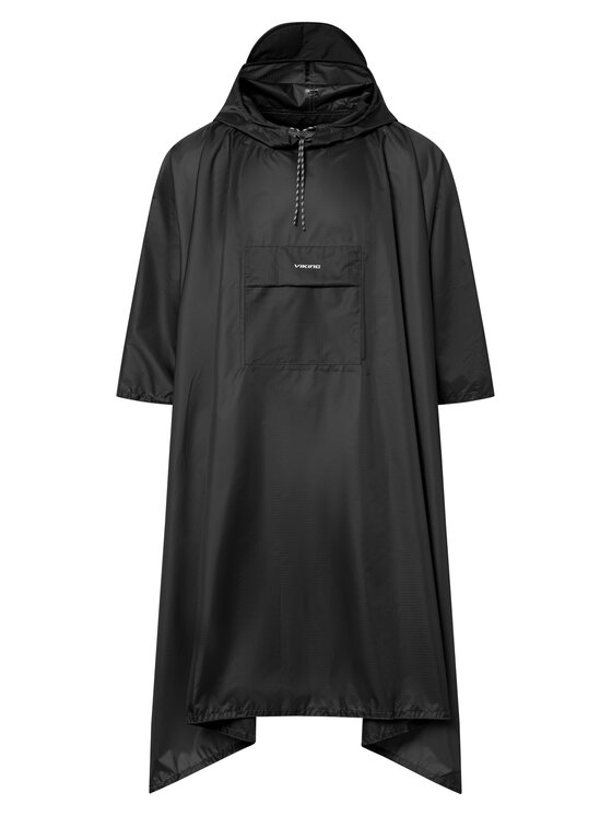 Viking Viking Ponczo Vesper Czarny Regular Fit
