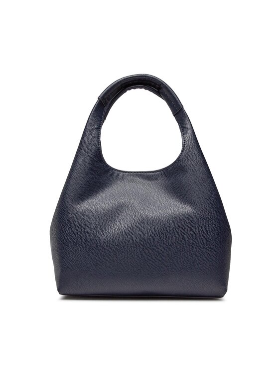 Tommy Hilfiger Tommy Hilfiger Borsetta Th Plush Small Satchel AW0AW14185 Blu scuro