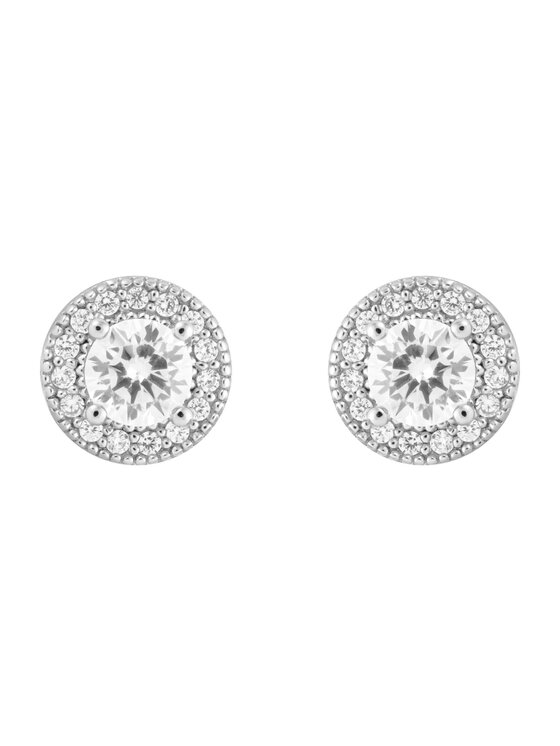 ICED STUFF ICED STUFF Orecchini Diamond Stud Baguette Oro bianco