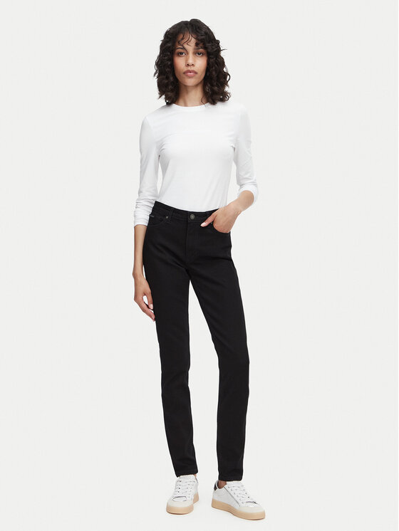 Guess Jeans Guess Jeans Blúz W4YI22 J1314 Fehér Regular Fit