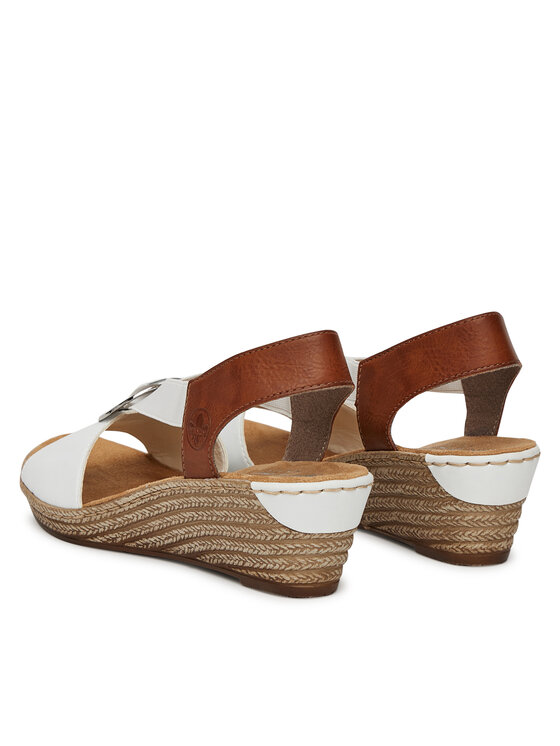 Rieker Rieker Sandale 624H6-81 Bijela