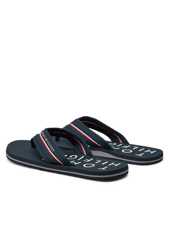 Tommy Hilfiger Tommy Hilfiger Flip-flops Web Beach Sandal FM0FM05340 Sötétkék