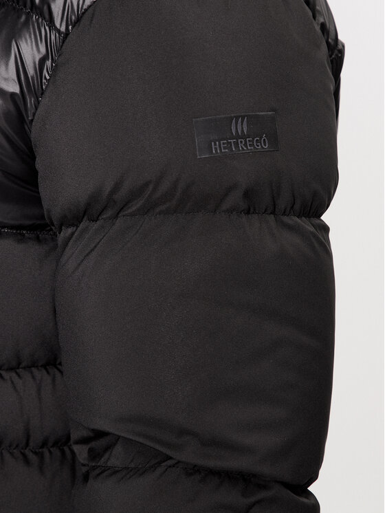 Hetregó Hetregó Vatovaná bunda Jasper 8K501 23WU10 Čierna Regular Fit