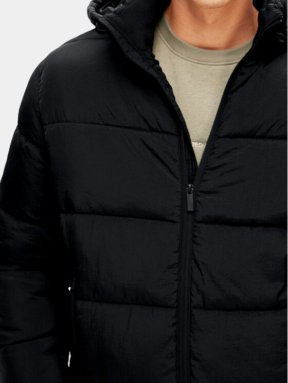 Selected Homme Selected Homme Žieminė striukė Cooper 16089957 Juoda Regular Fit