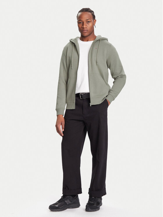 Tommy Jeans Tommy Jeans Суитшърт DM0DM20743 Зелен Regular Fit