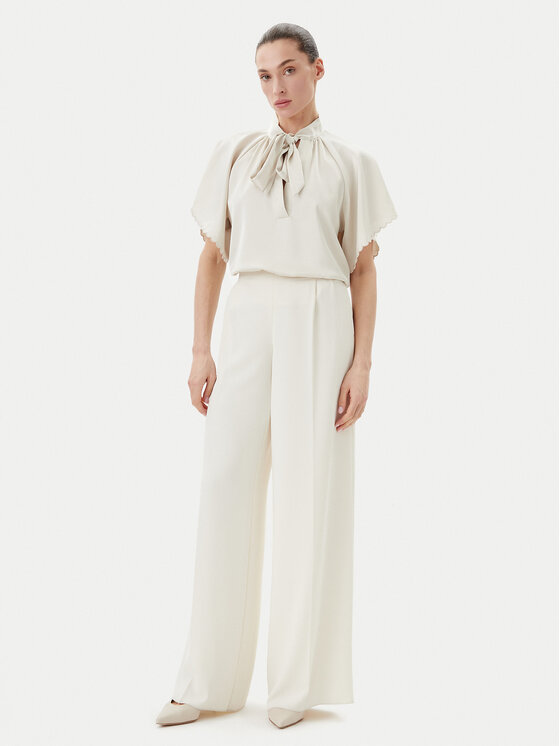 Bruuns Bazaar Bruuns Bazaar Majica Beckia Wendi BBW4439 Écru Regular Fit