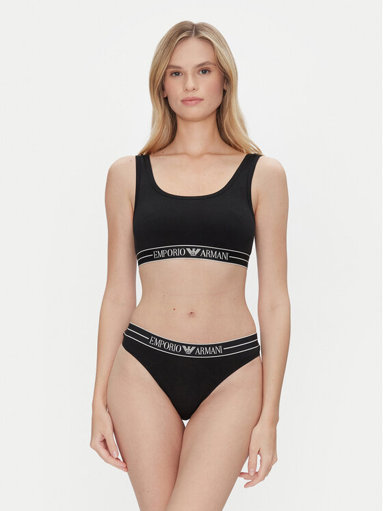 Emporio Armani Underwear Emporio Armani Underwear Sutien top EW000420 AF10881 UC001 Negru