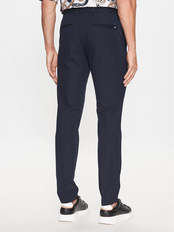BOSS Boss Pantaloni din material Kaito1_T 50487754 Bleumarin Slim Fit