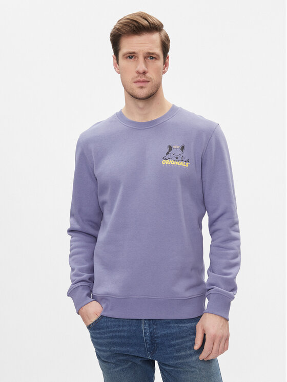 Jack&Jones Džemperis ar kapuci 12248906 Violets Standard Fit