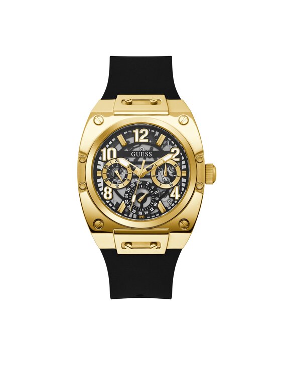 Guess Pulkstenis Prodigy GW0569G2 Melns