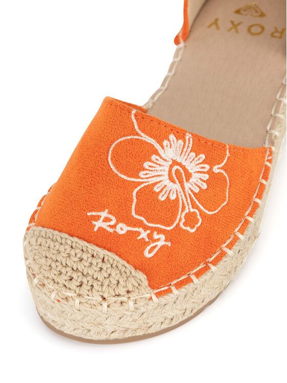 Roxy Roxy Espadryle CSS21597-01 Pomarańczowy