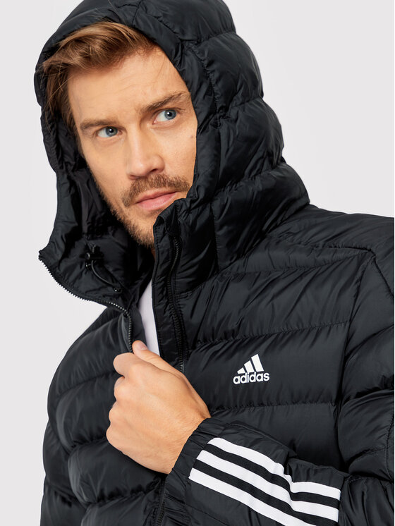 adidas adidas Kurtka zimowa Itavic 3-Stripes Midweight GT1674 Czarny Regular Fit