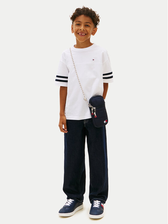 Tommy Hilfiger Tommy Hilfiger Тишърт KB0KB10299 M Бял Regular Fit