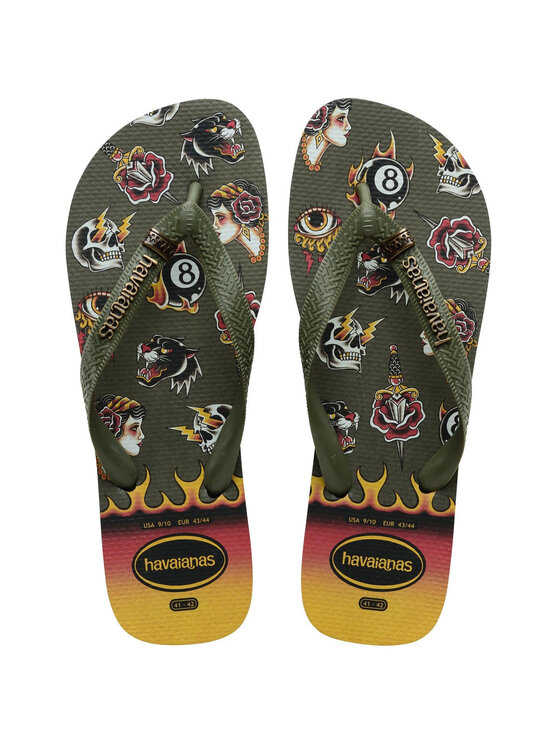 Japonki Havaianas, Rozmiar 43/44, Czarne, HAVAIANAS Infradito Uomo Hav. Top Tribo 4144505.1293 Nero