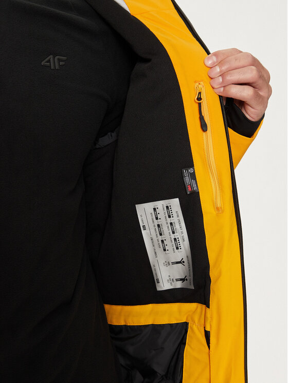 4F 4F Скиорско яке 4FWAW24TTJAM574 Жълт Regular Fit