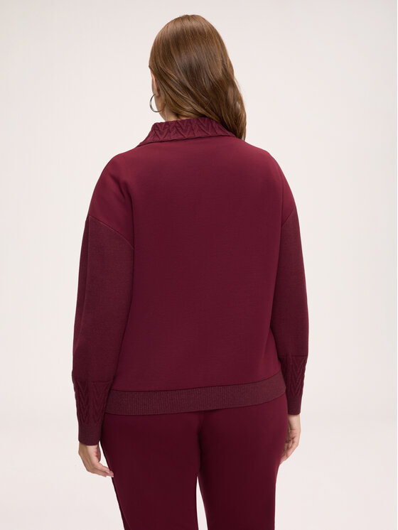 Fiorella Rubino Fiorella Rubino Felpa G833L009394N036 Bordeaux Regular Fit