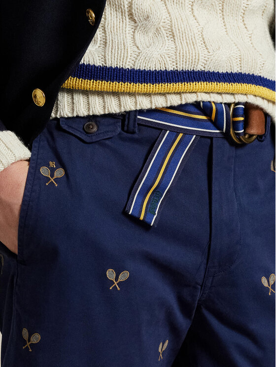 Polo Ralph Lauren Polo Ralph Lauren Szorty materiałowe 710963496001 Granatowy Straight Fit