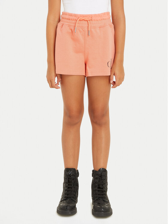 Calvin Klein Jeans Pantaloncini sportivi Iridescent IG0IG02452 Rosa Regular Fit, taglia : 14Y