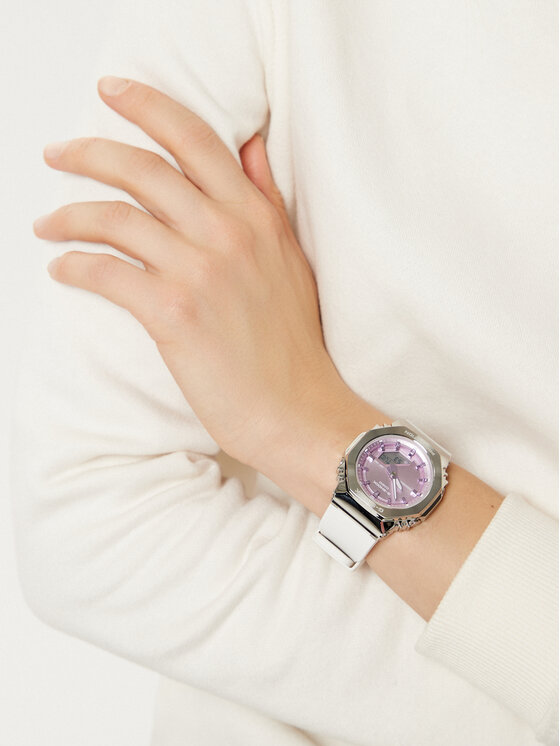 G-Shock G-Shock Sat GM-S2110-7A6ER Bijela