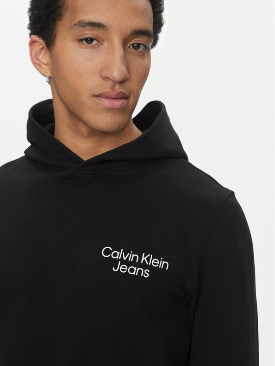 Calvin Klein Jeans Calvin Klein Jeans Μπλούζα Eclipse J30J325159 Μαύρο Regular Fit