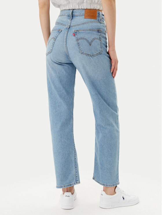 Levi's® Levi's® Jeans hlače Ribcage 72693-0229 Modra Straight Fit