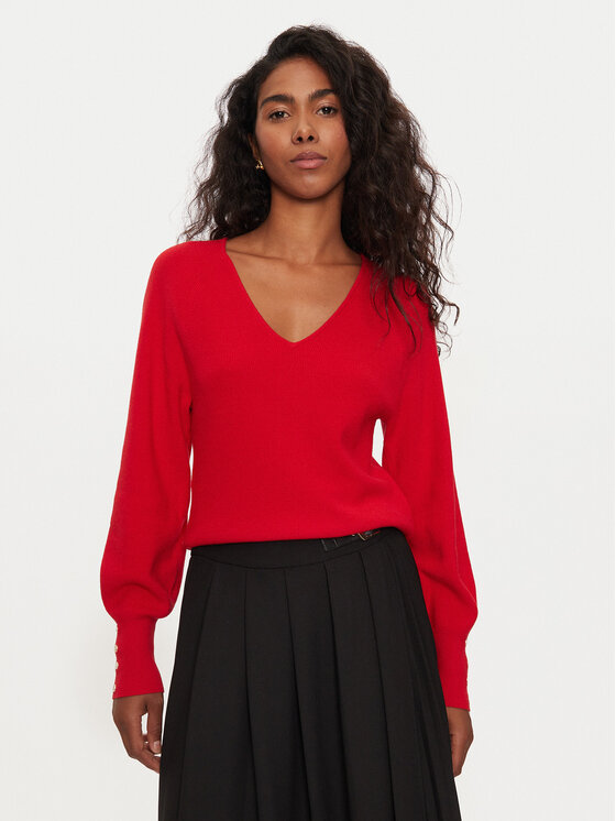 Morgan Morgan Sweater 242-MPANDA Piros Regular Fit