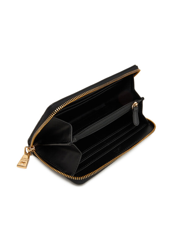 LOVE MOSCHINO LOVE MOSCHINO Голям дамски портфейл JC5603PP1NLI0000 Черен