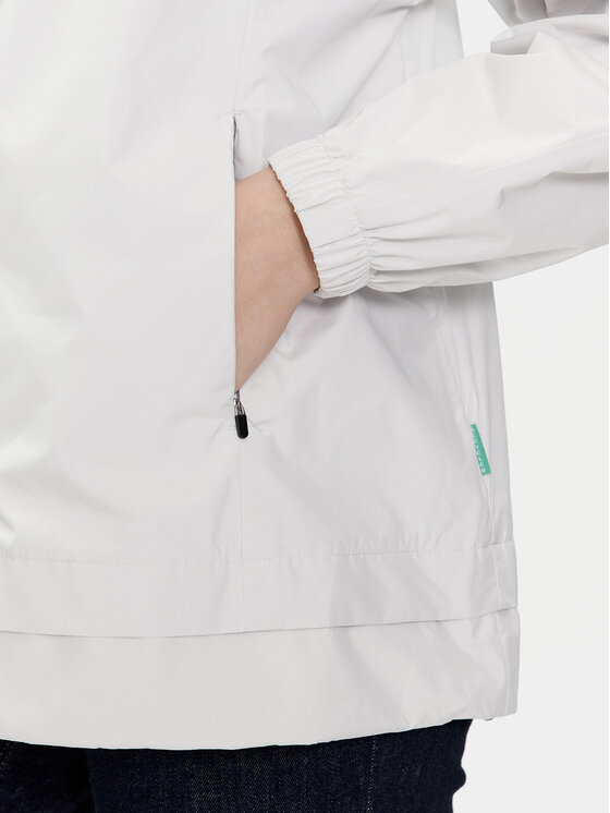 Save The Duck Save The Duck Nepremokavá bunda Suki D31604W-WIND18 Biela Regular Fit