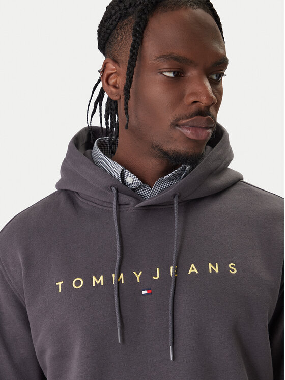 Tommy Jeans Tommy Jeans Pulóver DM0DM20746 Fekete Regular Fit