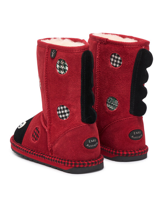 EMU Australia EMU Australia Sniego batai Lenny Ladybug K13325 Raudona