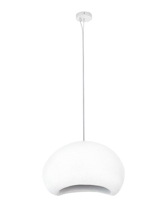 MIAhome MIAhome Lampa wisząca NEST 50 biała Biały