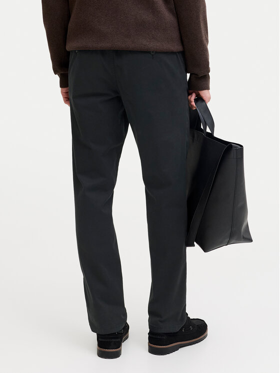 Jack & Jones Jack & Jones Chino Stollie 12292970 Crna Regular Fit