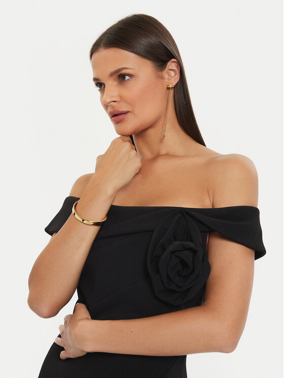 Rinascimento Rinascimento Abendkleid CFC0120003003 Schwarz Regular Fit
