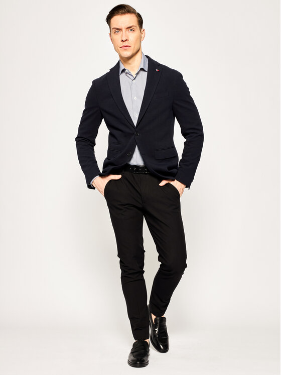 tommy hilfiger jersey blazer