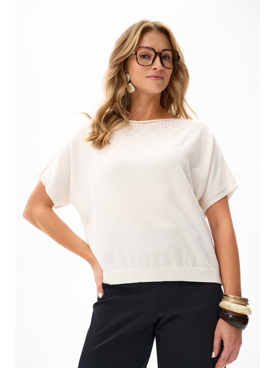 blue shadow blue shadow Bluzka Zarix Bordowy Regular Fit