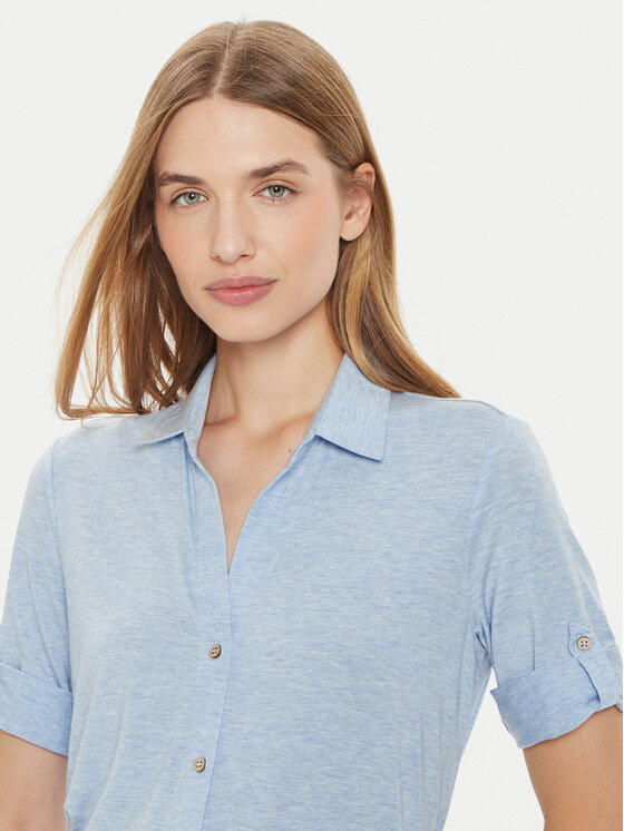 Tatuum Tatuum Hemd Teti 1 T2409.080B Himmelblau Regular Fit