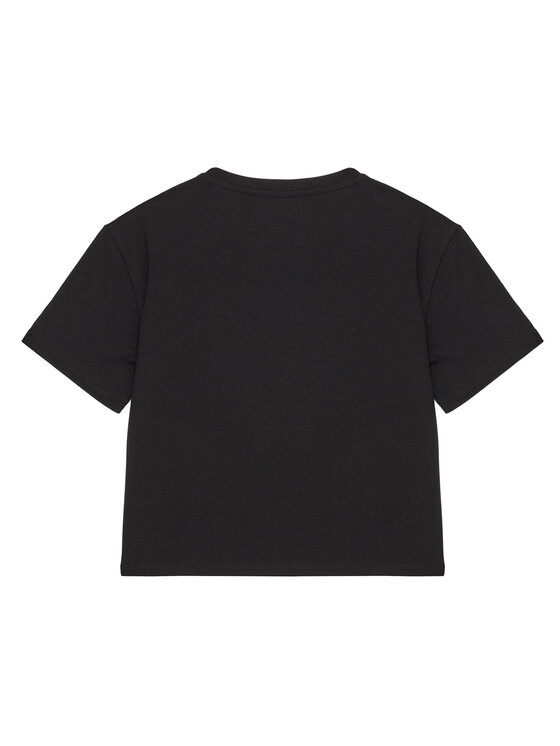 Guess Guess Tričko J5YI35 K6YW4 Čierna Regular Fit