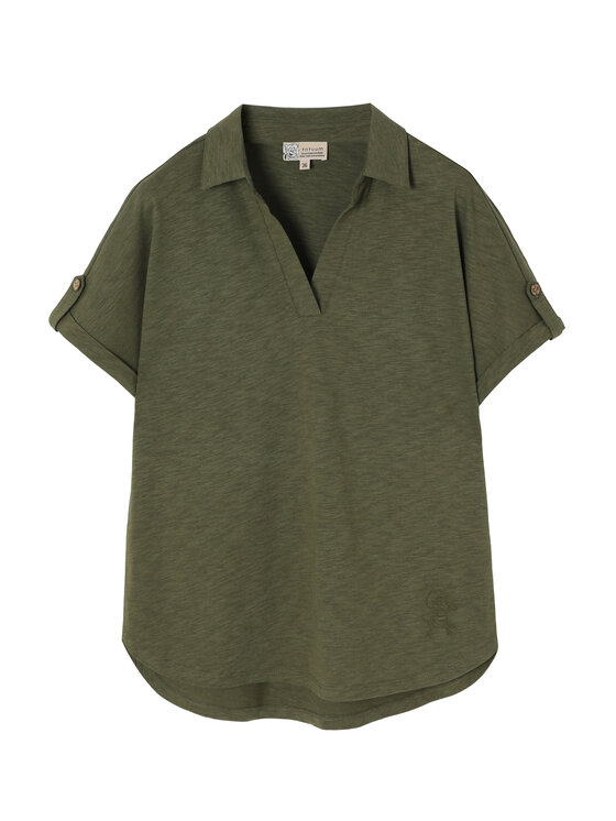 TATUUM TATUUM Bluzka AMBRILA Khaki Loose Fit
