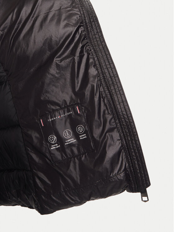 Tommy Hilfiger Tommy Hilfiger Μπουφάν πουπουλένιο WW0WW43520 Μαύρο Regular Fit