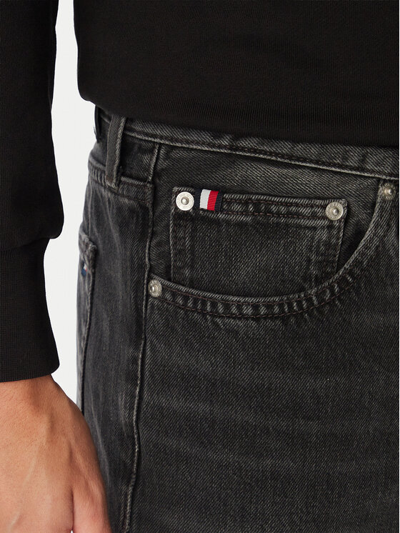 Tommy Hilfiger Tommy Hilfiger Džínsy Dover MW0MW44897 Čierna Straight Fit