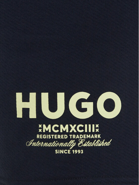 HUGO HUGO Sportovní kraťasy Nomario 50510728 Tmavomodrá Loose Fit