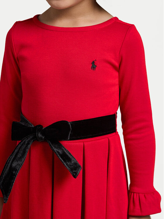 Polo Ralph Lauren Polo Ralph Lauren Elegantna haljina 312952161001 Crvena Regular Fit